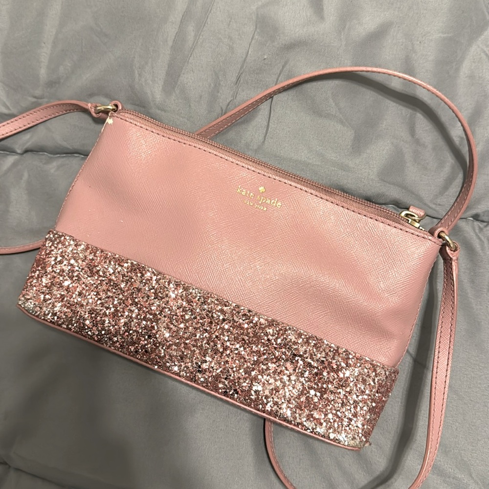 Sparkly Pink Kate Spade Crossbody